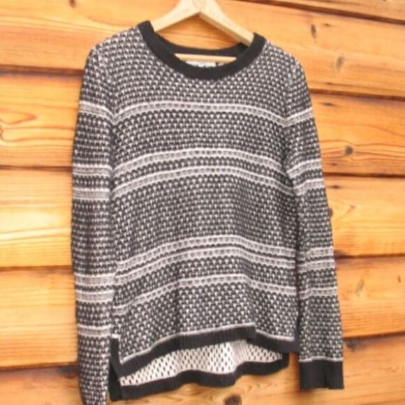 Madewell  Black White  Sweater - Picture 4 of 8